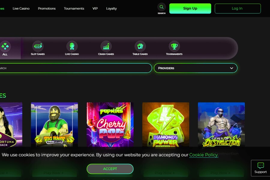 Space Fortuna Casino : Inscription Facile et Rapide